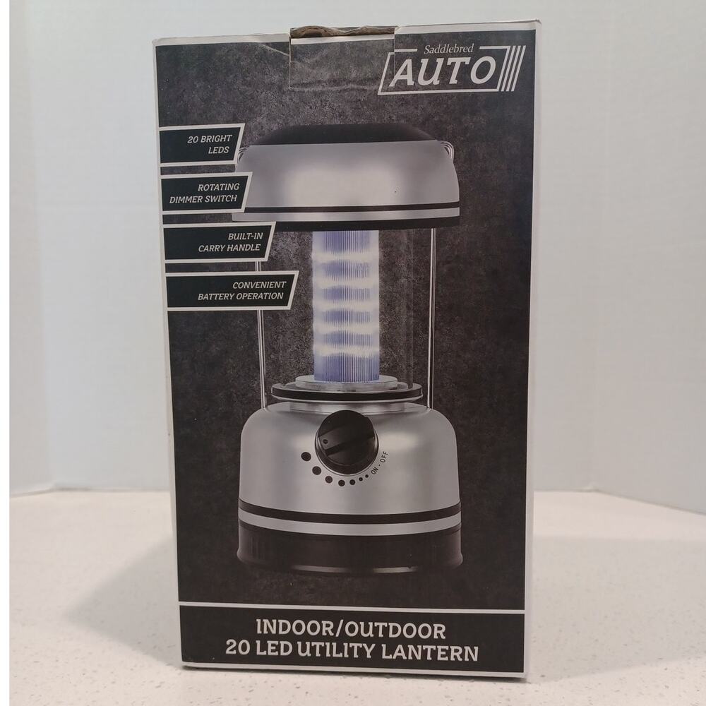 Saddlebred Auto Indoor/Outdoor 20 LED Utility Lantern
